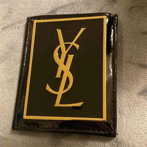 ysl beaute mirror patent|YSL Beaute Pocket Mirror with Patent Case, brand new.